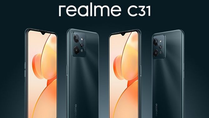 Realme C31 chính thức ra mắt, giá chỉ từ 2.5 triệu đồng