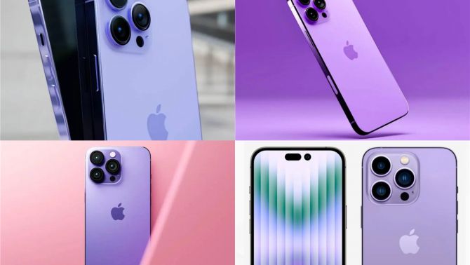 Dân tình 'gục ngã' trước iPhone 14 Pro màu tím 'mộng mơ' hứa hẹn sẽ gây sốt toàn thị trường