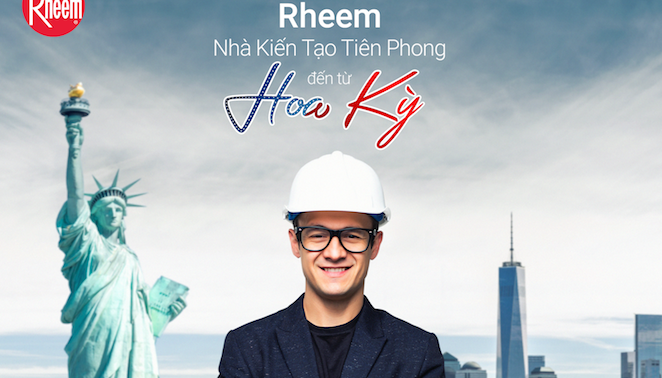 Rheem nhà cung cấp máy nước nóng gián tiếp chính hãng