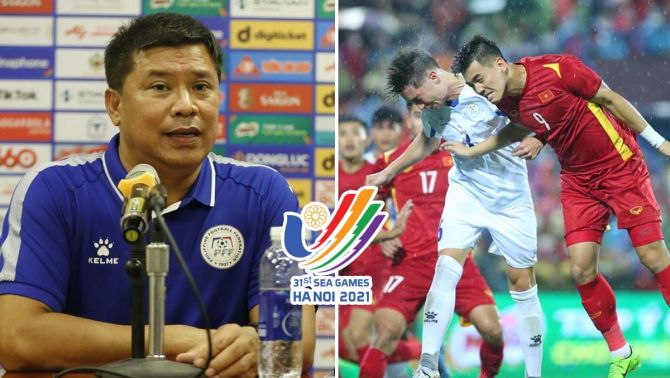 Bắt bài thầy Park, HLV Philippines phản ứng bất ngờ khi đẩy U23 Việt Nam vào thế khó ở SEA Games 31