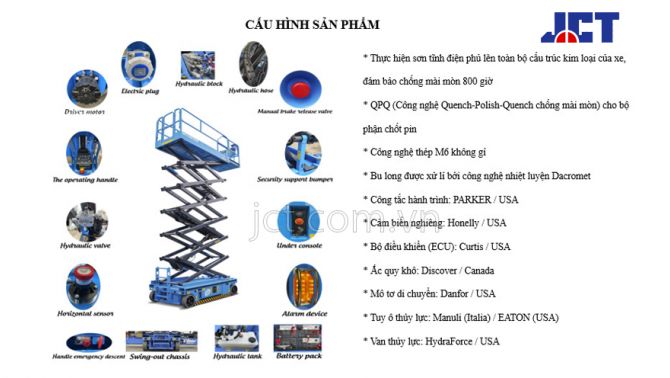 Xe nâng người làm việc trên cao Sinoboom - sản phẩm đầu tư hiệu quả