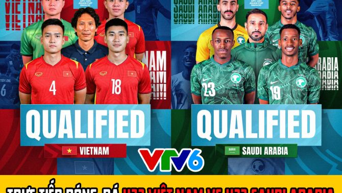 Trực tiếp bóng đá U23 châu Á: U23 Việt Nam vs Saudi Arabia Link xem trực tiếp VTV6 Tứ kết U23 châu Á