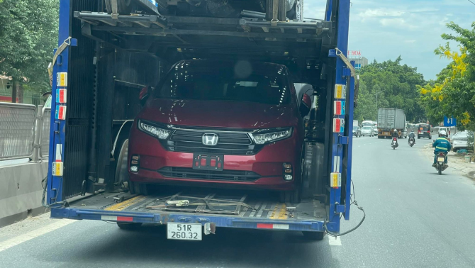 Mẫu MPV của Honda bất ngờ lộ diện 'trần trụi' tại Việt Nam, nhiều điểm mới gây chú ý