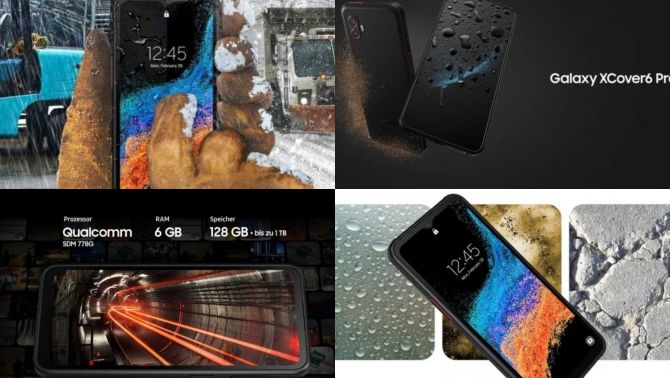Samsung Galaxy XCover6 Pro ra mắt, siêu chống nước, chống va đập, màn 120Hz, pin hơn 4000 mAh