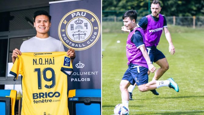 Giao hữu với đội 'hạng bét' tại Pháp, Pau FC chốt giá vé xem trận ra mắt Quang Hải khiến NHM bất ngờ