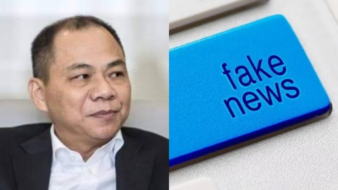 1 người bị xử phạt vì tung tin giả về tập đoàn của tỷ phú Phạm Nhật Vượng, Sở TT&TT đưa ra lưu ý 