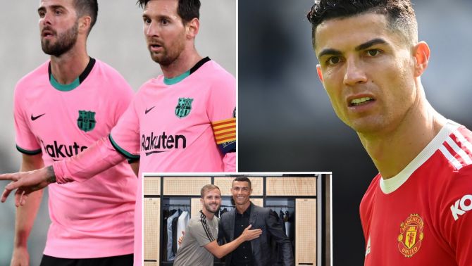 Mở trung tâm làm đẹp, Ronaldo giúp đồng đội đồng cũ của Messi ‘thoát hói’