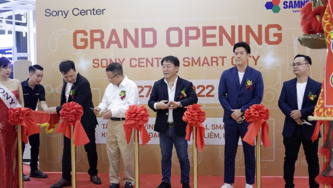 Khai trương Sony Center Smart City: Địa điểm lý tưởng để mua sản phẩm chính hãng của Sony tại Hà Nội