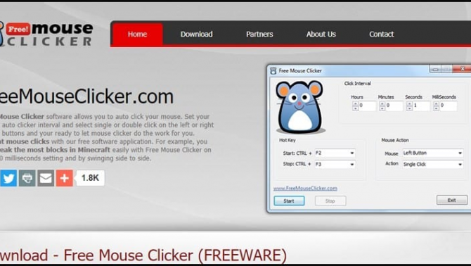 Free Mouse Auto Clicker là phần mềm gì?