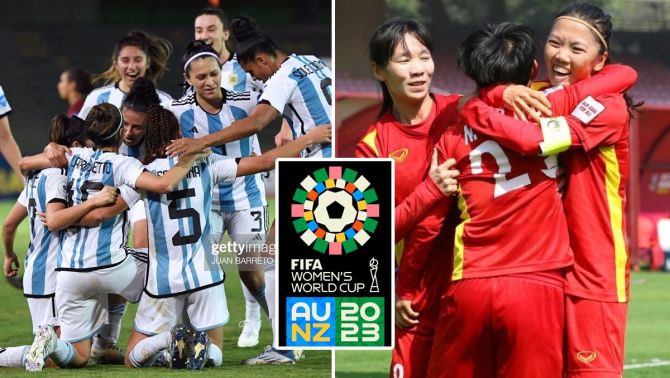 FIFA xếp ĐT Việt Nam cùng nhóm hạt giống với Argentina tại World Cup 2023