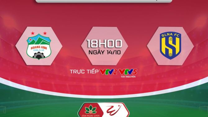 Trực tiếp bóng đá HAGL vs SLNA - vòng 19 V.League 2022: Chủ nhà thắng trận?