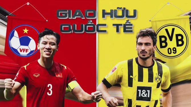VFF công bố giá vé trận giao hữu giữa ĐT Việt Nam vs Borussia Dortmund