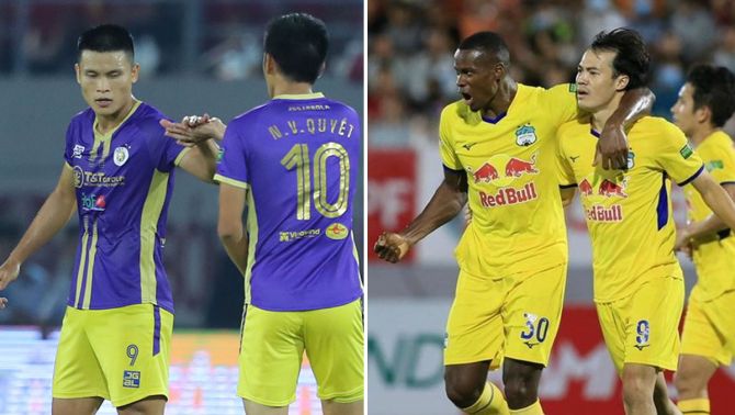 Bảng xếp hạng V.League 2022: Hà Nội trở lại ngôi đầu; HAGL gây thất vọng