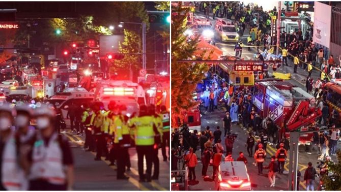 Ít nhất 151 người thiệt mạng và bị thương trong lễ hội Halloween ở Itaewon