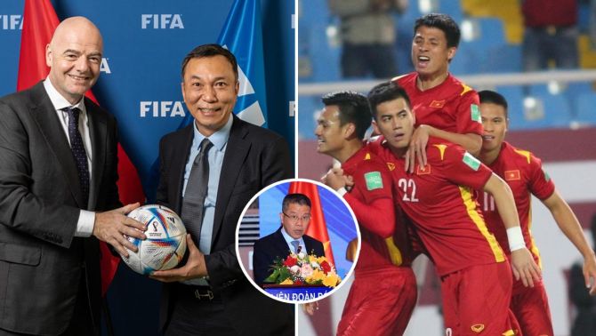 Chủ tịch AFF lên tiếng về mục tiêu dự VCK World Cup 2026 của ĐT Việt Nam