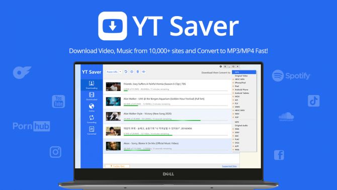Chuyển đổi video YouTube thành mp3 đơn giản chỉ trong một 'nốt nhạc' với YT Saver