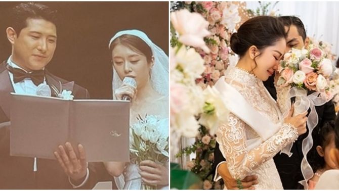Tin tối 12/12: Trọn vẹn hình ảnh trong hôn lễ của Jiyeon (T-ara), Khánh Thi khóc nức nở trong hôn lễ