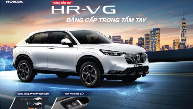 Honda Việt Nam ra mắt bổ sung Honda HR-V phiên bản G mới: Đẳng cấp trong tầm tay