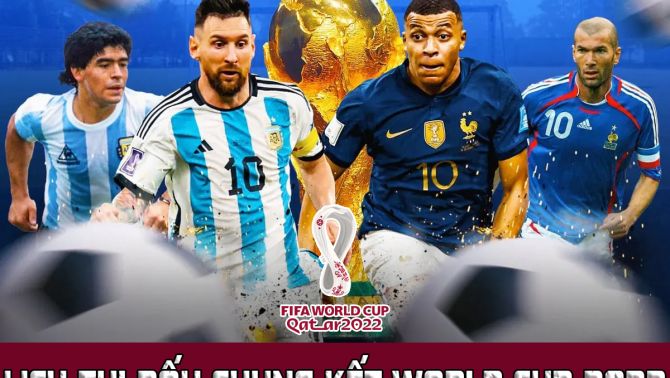 Lịch thi đấu Chung kết World Cup 2022: Argentina vs Pháp - Messi vắng mặt vì chấn thương ?