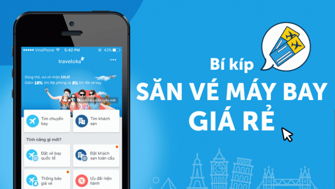 Cùng Traveloka đặt vé máy bay Sài Gòn Hà Nội giá rẻ trên Traveloka