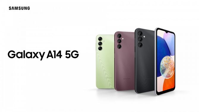 Samsung Galaxy A14 5G ra mắt: Màn hình FHD+, camera selfie 13MP