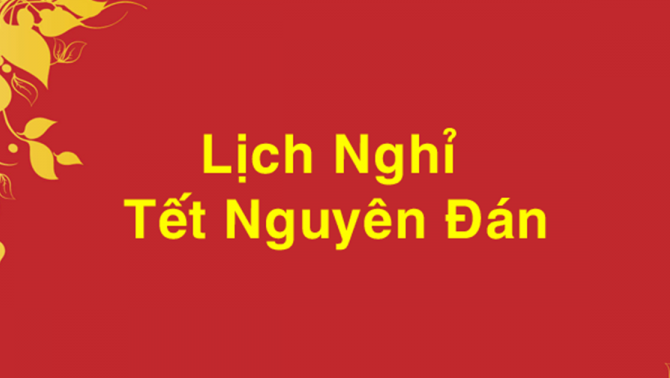 Lịch nghỉ Tết Nguyên đán Quý Mão 2023 đối với học sinh