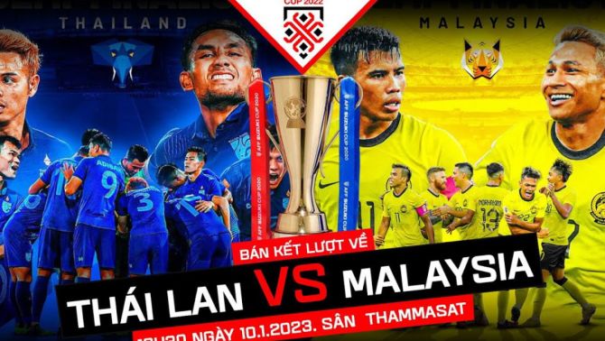 Xem bóng đá trực tuyến Thái Lan vs Malaysia ở đâu, kênh nào? - Xem trực tiếp AFF Cup 2022 trên VTV