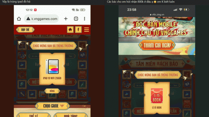 Thử thách nhân phẩm thành công: Đã có game thủ trúng iPhone 14 từ VLTK!