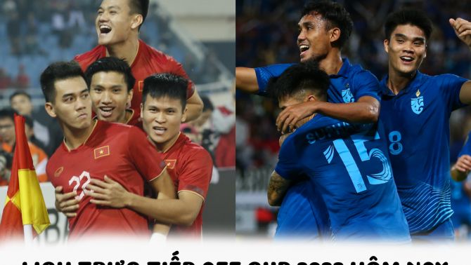 Lịch trực tiếp AFF Cup 2022 hôm nay 16/1 - Xem trực tiếp AFF Cup 2022 trên VTV