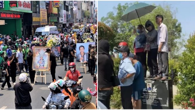 Người dân chống đối trong đám tang NS Vũ Linh, NSƯT Ngọc Huyền phải lên tiếng cầu xin
