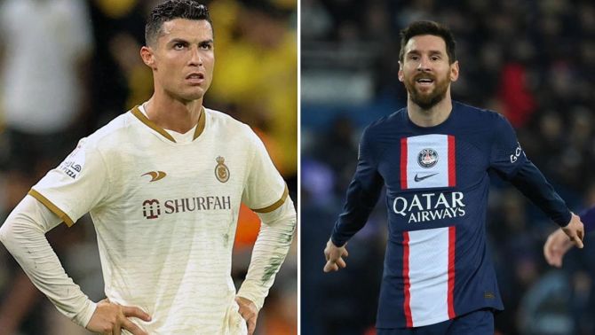 Al Nassr mất ngôi đầu BXH Saudi Pro League, Ronaldo phản ứng khó tin khi CĐV đối thủ gọi tên Messi