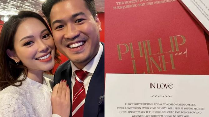 Linh Rin và Phillip Nguyễn hé lộ quy định của đám cưới hào môn: Choáng với 200 kg quà tặng