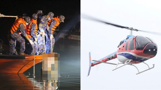 Vụ rơi trực thăng trên vịnh Hạ Long: Con số bí ẩn chưa được giải đáp khiến nhiều người rùng mình