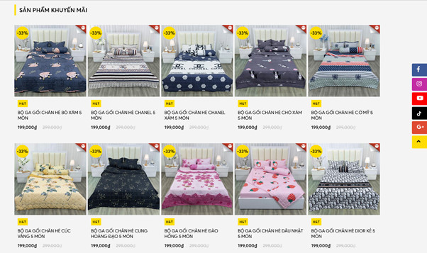 H&T Bedding - thương hiệu chăn ga gối đệm dành cho mọi nhà