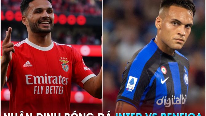 Nhận định bóng đá Inter vs Benfica, 2h ngày 20/4 - Lượt về tứ kết Cúp C1 Champions League