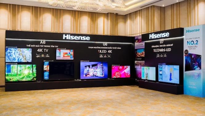 Tập đoàn điện tử toàn cầu Hisense chính thức hoạt động tại Việt Nam