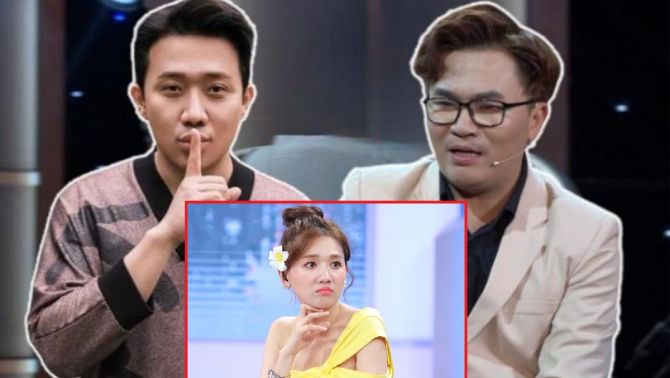 Phản ứng bất ngờ của Hari Won khi Trấn Thành bị MC Đại Nghĩa thay thế vai trò giám khảo gameshow