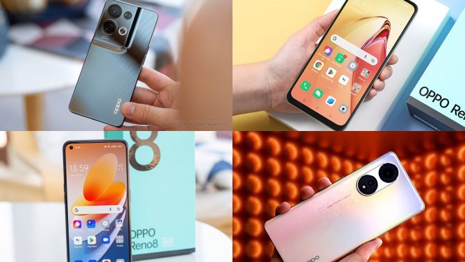 Bảng giá OPPO Reno8 Series mới nhất tháng 5: Reno8 vẫn rẻ nhất, Reno8 Pro ngang iPhone 13