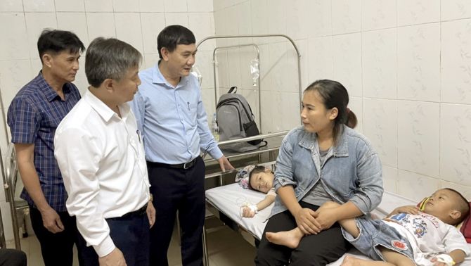 Tình trạng sức khỏe 76 trẻ mầm non phải đi cấp cứu sau khi ăn sữa chua tự ủ tại Nghệ An