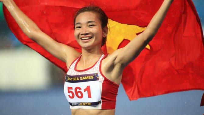 ‘Cô gái vàng’ của điền kinh Việt Nam, vừa đoạt 4 Huy chương vàng liên tiếp tại SEA Games 32