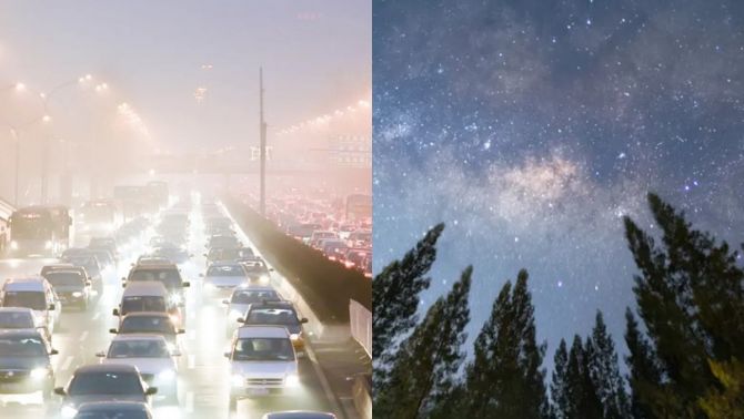 Ô nhiễm ánh sáng có thể xóa sổ bầu trời đêm: Một phần ba nhân loại không còn thấy được giải ngân hà