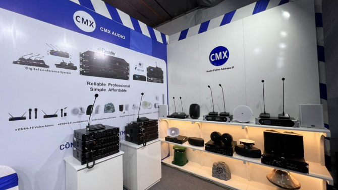 Khám phá công nghệ âm thanh IP Audio của CMX Audio tại Plase Show 2023