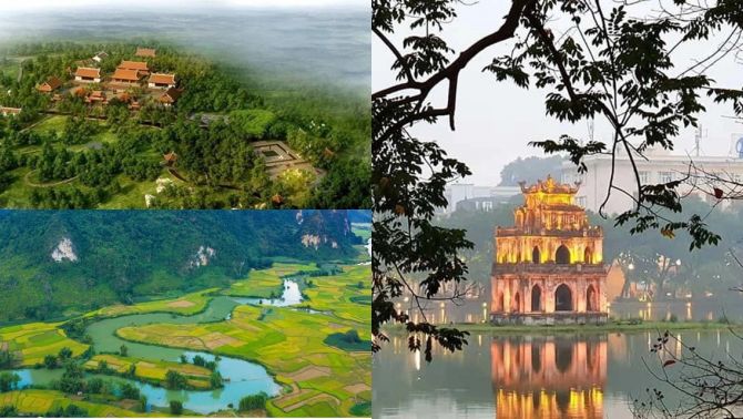 Những vùng đất phong thủy tốt nhất Việt Nam: Hà Nội long chầu hổ phục, bất ngờ địa điểm cuối cùng