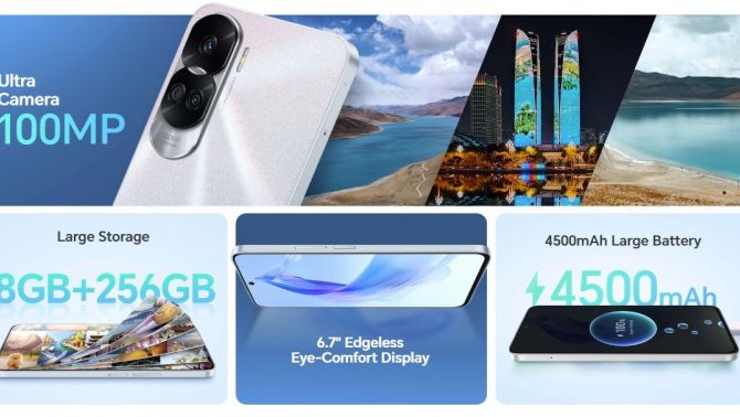 Honor 90 Lite ra mắt, giá rẻ bằng 1/3 Galaxy S23 Ultra nhưng có trang bị khủng chẳng kém