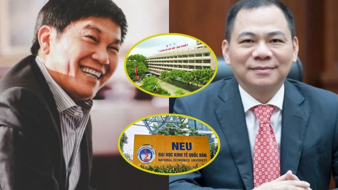 Top 3 trường đại học tỷ phú Việt Nam ghi danh: Ông Phạm Nhật Vượng là sinh viên giỏi của trường này!