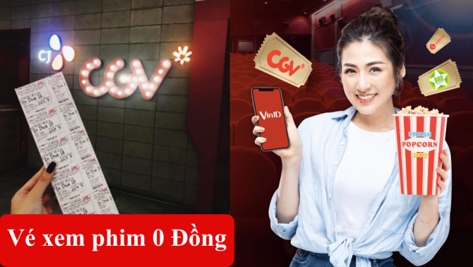 Hướng dẫn săn vé xem phim CGV miễn phí ngay trên điện thoại: Thao tác đơn giản, ai cũng làm được