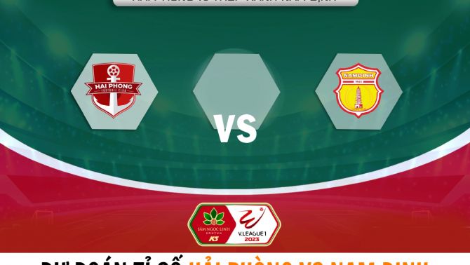 Xem trực tiếp Hải Phòng FC vs Thép Xanh Nam Định ở đâu, kênh nào?  - Trực tiếp V.League 2023 