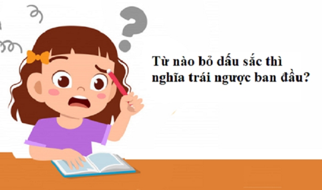 MXH tranh cãi: Từ Tiếng Việt nào bỏ dấu sắc thì nghĩa trái ngược ban đầu, IQ vô cực cũng ‘sai bét’