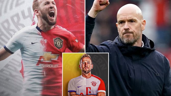 Harry Kane lật kèo Bayern Munich vì HLV Ten Hag, quyết gia nhập Manchester United miễn phí hoàn toàn