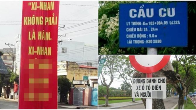 Những biển hiệu độc nhất vô nhị chỉ có ở Việt Nam, ai đọc cũng phải bật cười vì quá ‘dị’